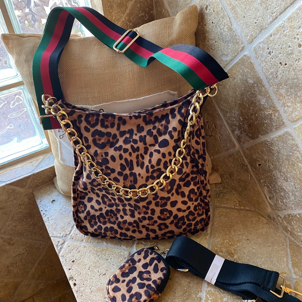 Ahdorned Crossbody Handbag